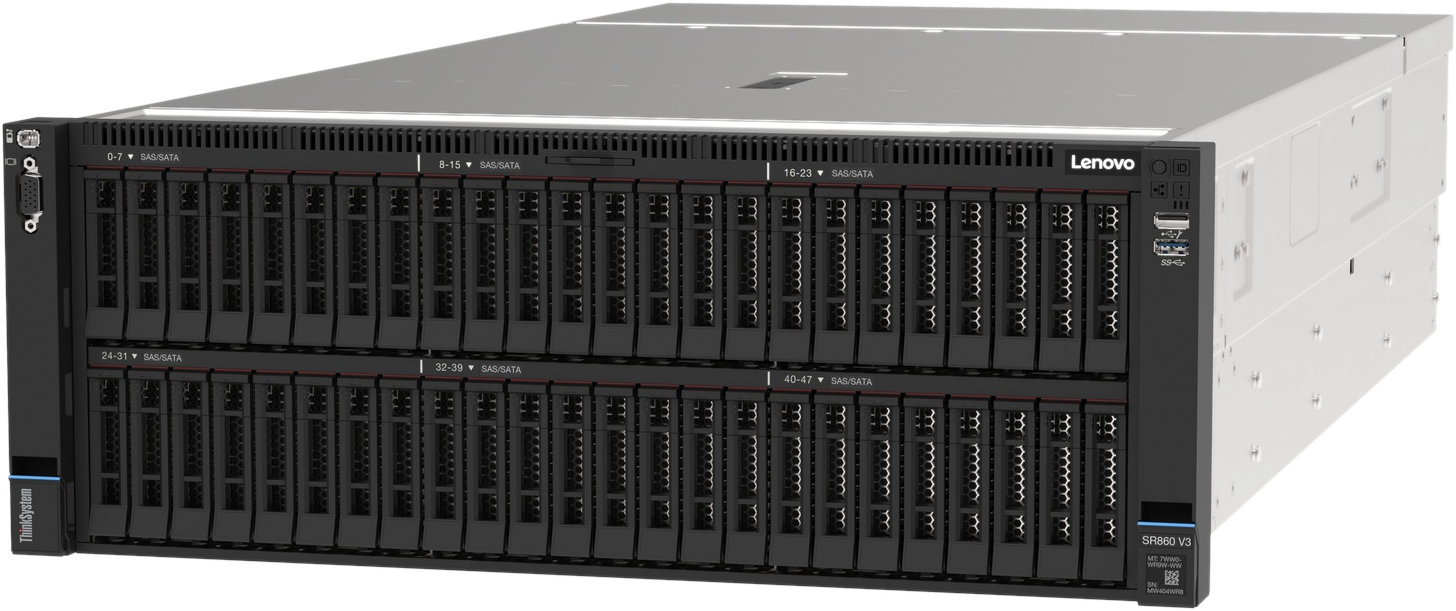 Lenovo ThinkSystem SR860 V3 rack server